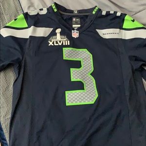 Russell Wilson Seahawks Authentic Jersey